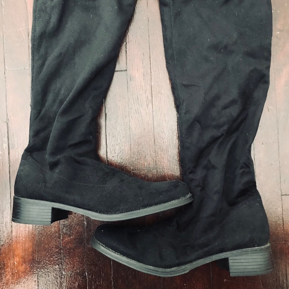 Black Suede Women’s Boots